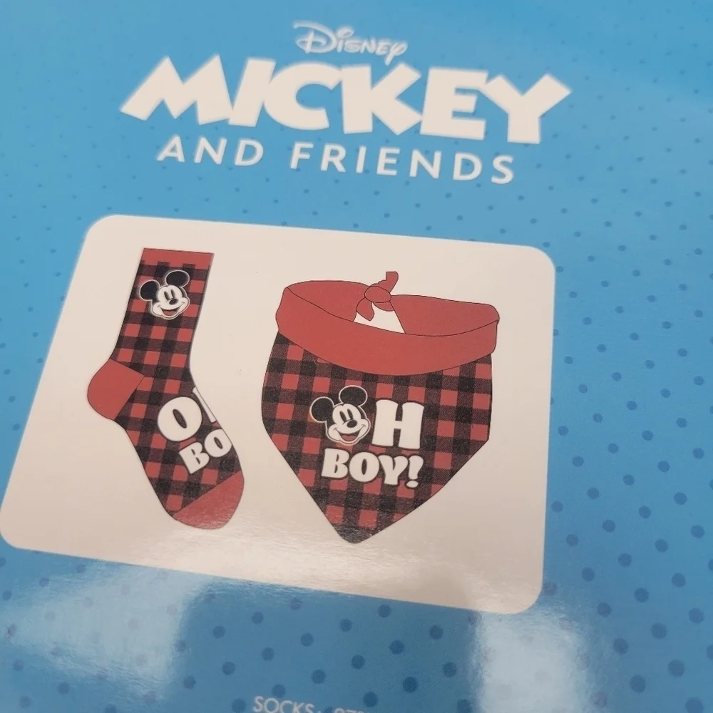 Disney pet matching set Bandana And Socks